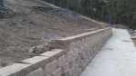 Local retaining wall contractors: block retaining wall for erosion control in Bentonville, AR hardscape