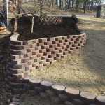 Local retaining wall contractors: block retaining wall for erosion control