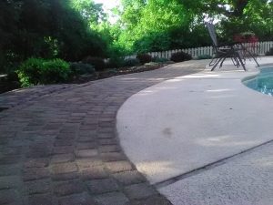 pavers add texture to pool hardscape