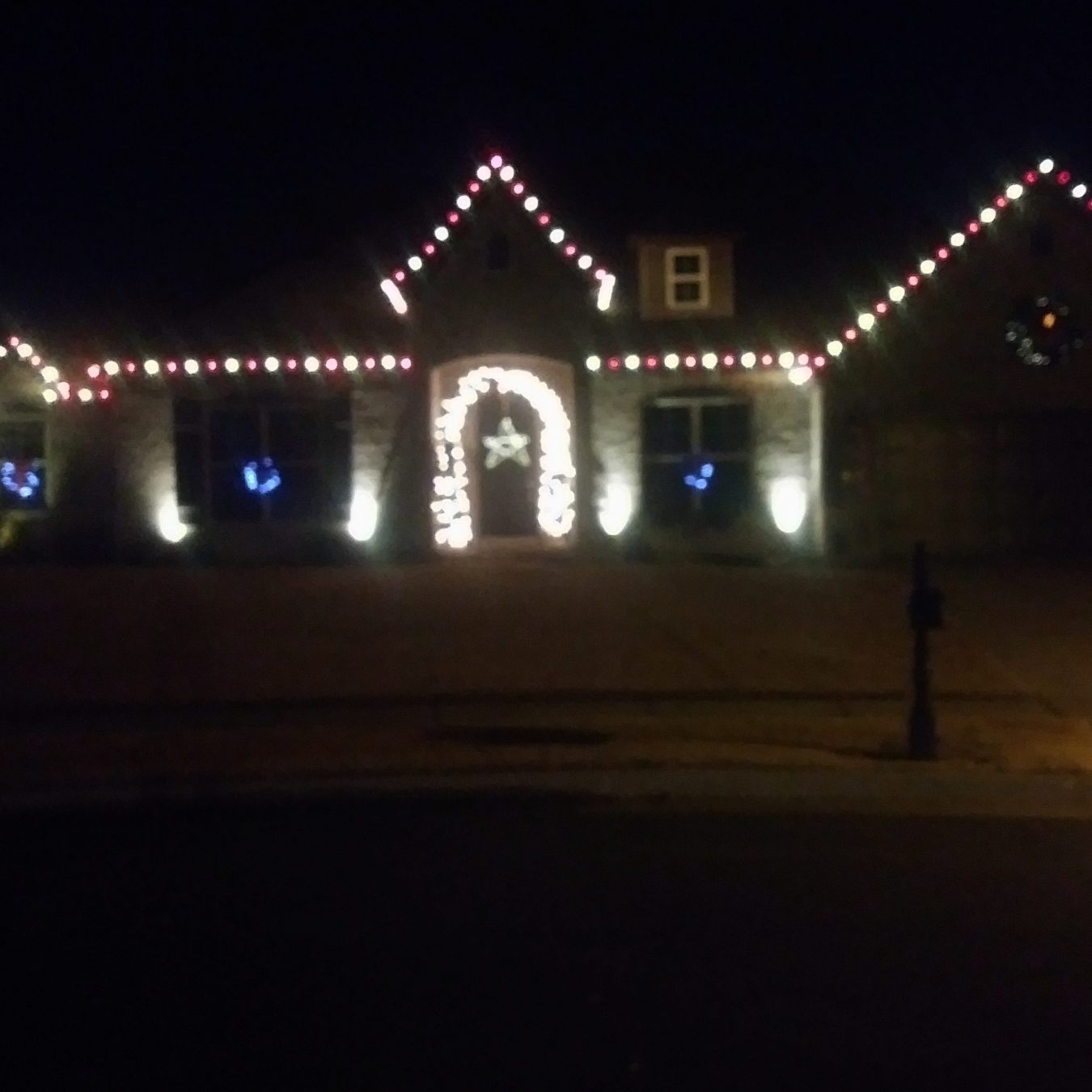 holiday lighting Installation by 2 J's & Sons