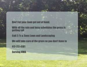lawn care service