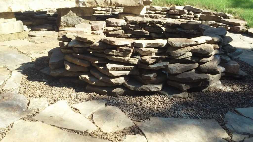 firepit installation