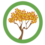 2 J's and Sons Landscape tree in green circle logo